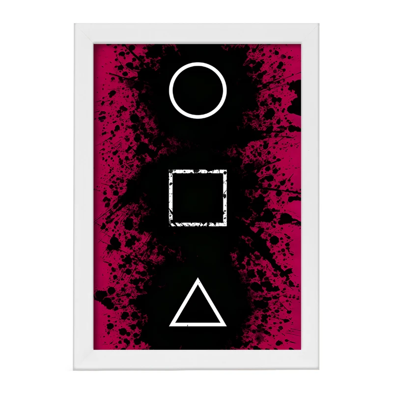 تابلو خندالو مدل بازی مرکب (Squid Game) کد F11868