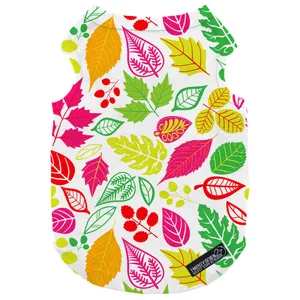 لباس سگ و گربه 27 طرح Leaf Color کد MH838 سایز M