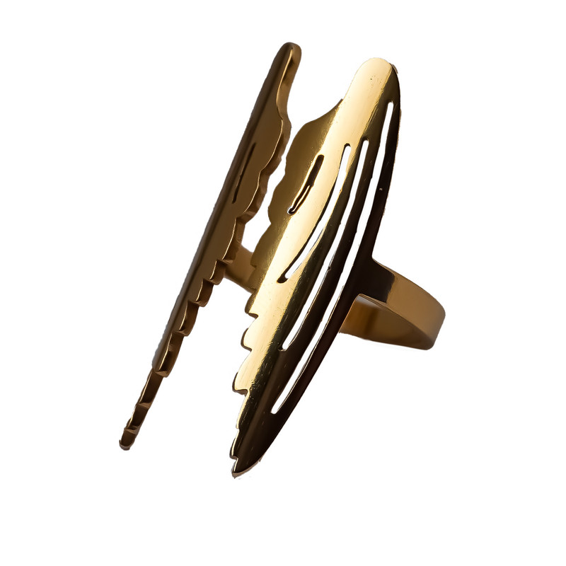 انگشتر زنانه طرح بال فرشته انگشتر زنانه طرح بال فرشته