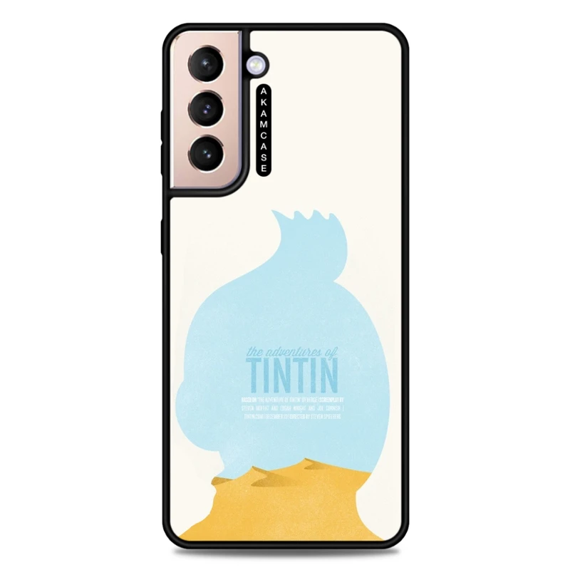 کاور آکام مدل AMC-WSGS21P-TINTIN-26 مناسب برای گوشی موبایل سامسونگ Galaxy S21 Plus