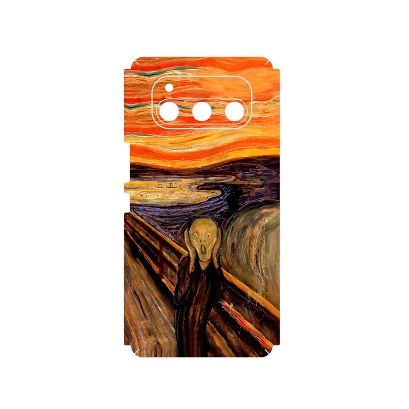 برچسب پوششی ماهوت مدل The Scream of Munch مناسب برای گوشی موبایل داریا Bond 5G