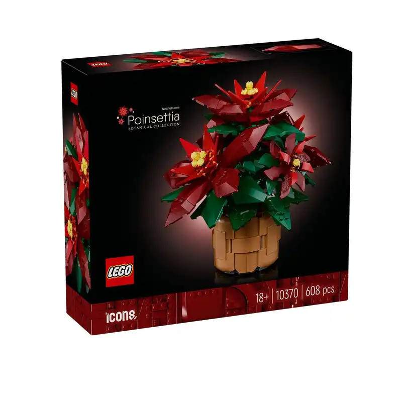 لگو 608 تکه سری ICONS مدل Poinsettia کد 10370