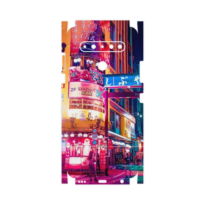 برچسب پوششی ماهوت مدل Tokyo City-FullSkin مناسب برای گوشی موبایل ال جی K61