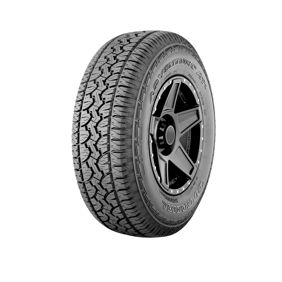 لاستیک خودرو جی تی رادیال مدل ADVENTURO AT3 سایز 265/70R17- یک حلقه