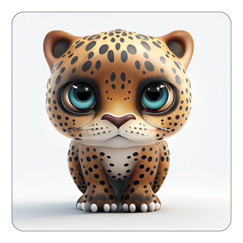 مگنت کاکتی طرح حیوانات کارتونی مدل mp27447