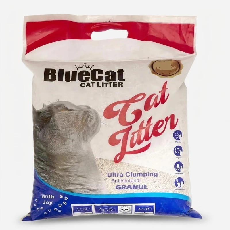 خاک بستر گربه بلوکت مدل گرانولی کربن antI BacTERIAL dIGIAPET وزن 5 کیلوگرم