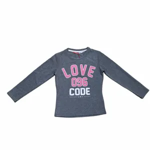 تی شرت آستین بلند دخترانه love 096