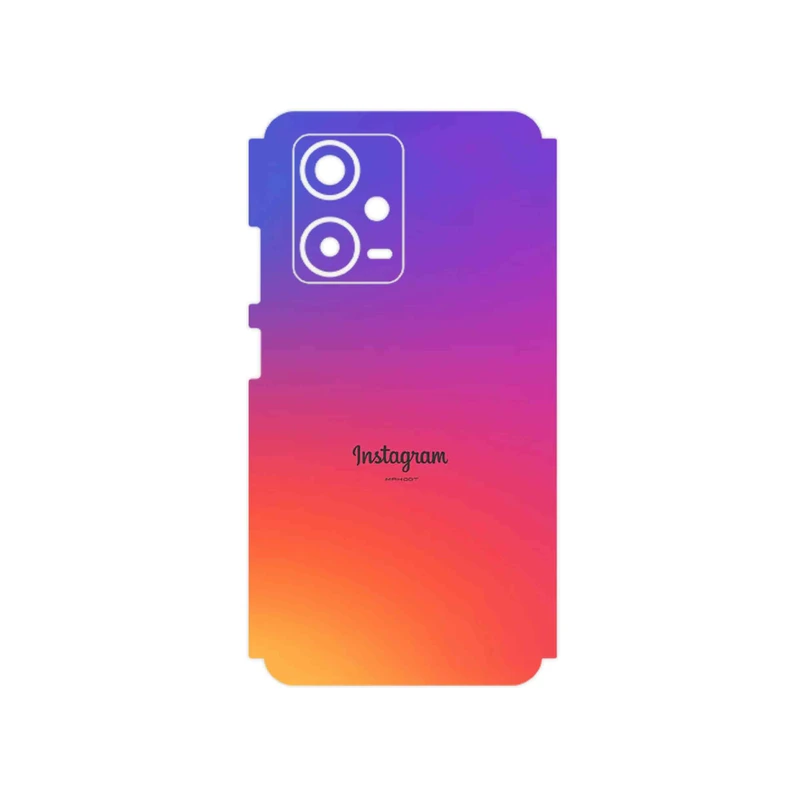 برچسب پوششی ماهوت مدل Instagram مناسب برای گوشی موبایل شیائومی Redmi Note 12 Pro Plus