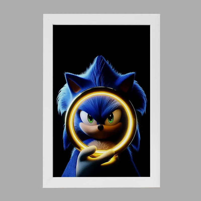 تابلو خندالو مدل سونیک (Sonic) کد F2228