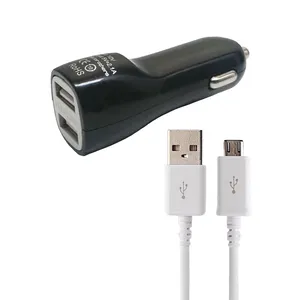 شارژر فندکی کد SI5002A به همراه کابل تبدیل MicroUSB