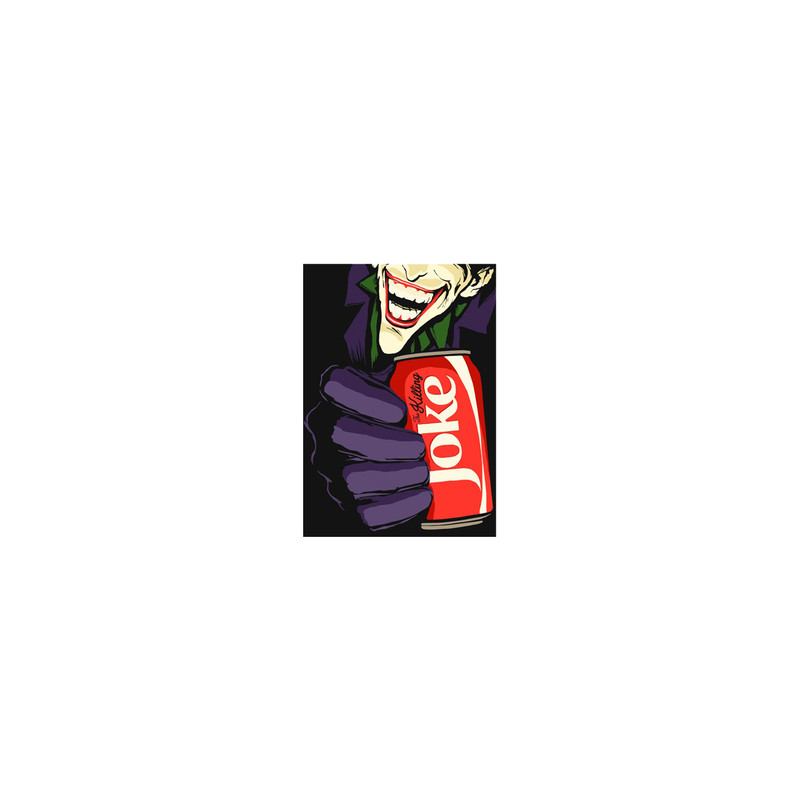 استیکر لپ تاپ لولو طرح جوکر کد 477