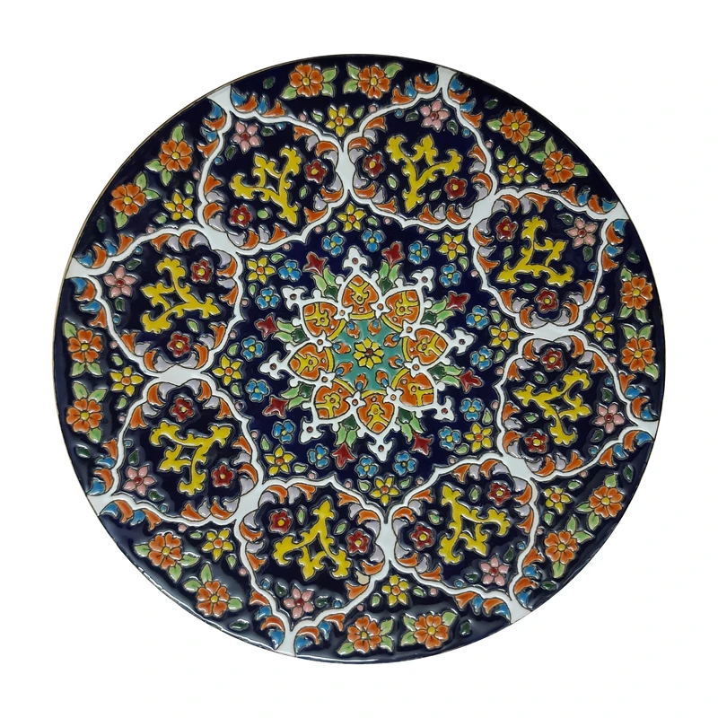 بشقاب میناکاری کد 010