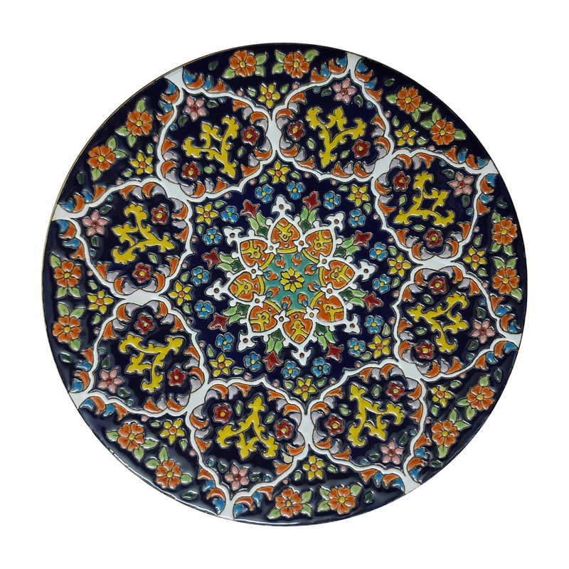 بشقاب میناکاری کد 010