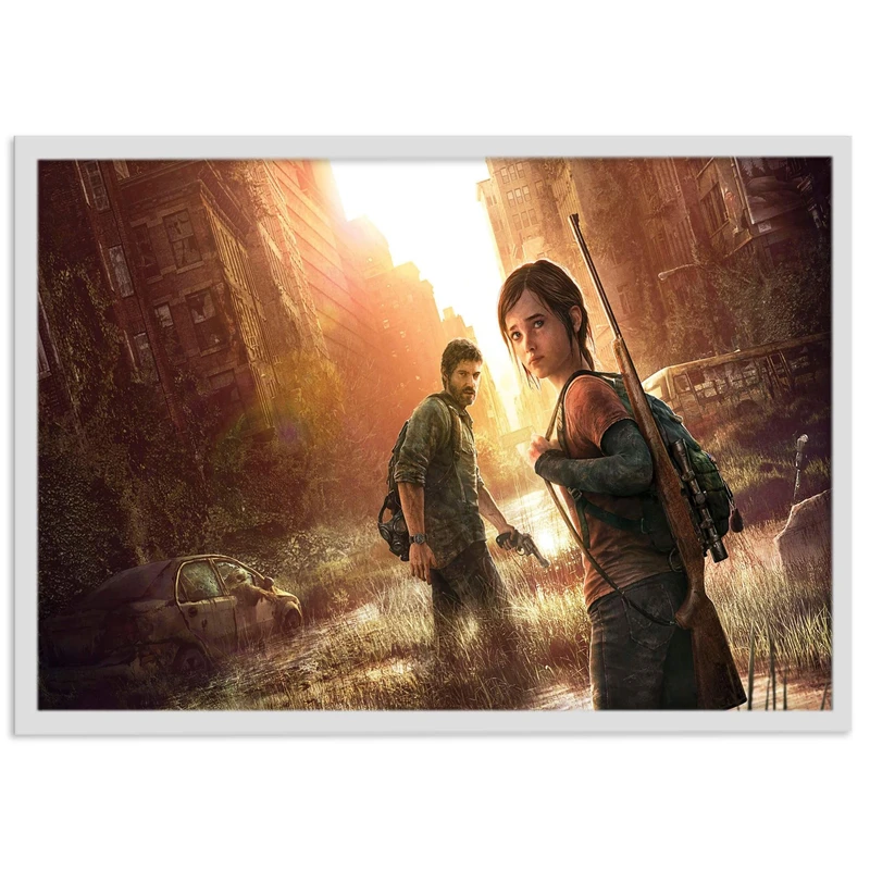 تابلو نوری بکلیت طرح بازی گیم نت The Last Of Us مدل W-s1441
