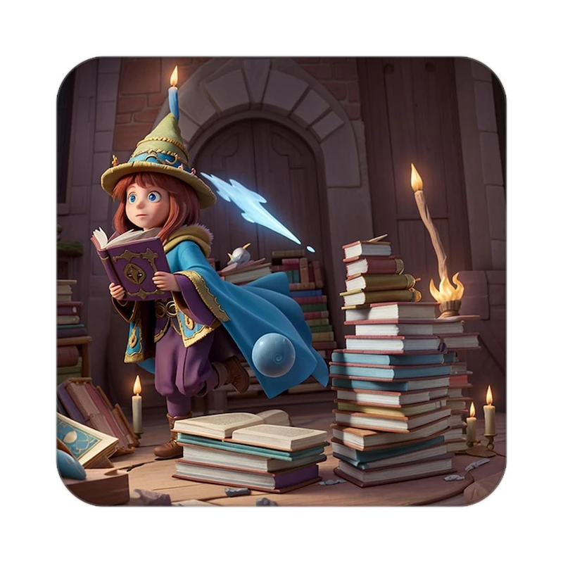 زیر لیوانی کاکتی طرح هری پاتر Harry Potter مدل mp41743