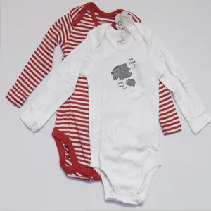 بادی آستین بلند نوزادی لوپیلو مدل 313890 مجموعه 2 عددی