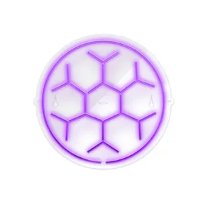 چراغ دیواری نئون دیزاین طرح Soccer-Ball-GL_PR