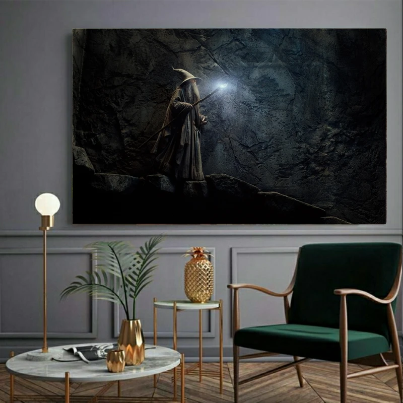  پوستر دیواری طرح ارباب حلقه ها مدل PD1014