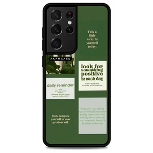 AKAM AMC-WSGS21U-GREEN-6 Cover For Samsung Galaxy S21 Ultra