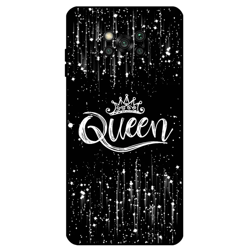 کاور مگافون طرح ملکه مدل 1893 مناسب برای گوشی موبایل شیائومی Poco X3 / X3 NFC / X3 Pro  