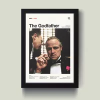 تابلو مدل The Godfather کد m2671-b