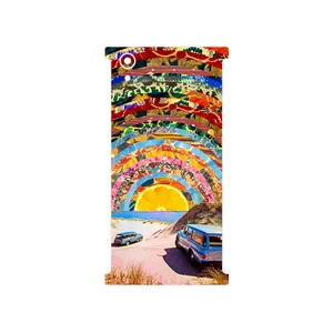 MAHOOT Collage of Orange Sky Cover Sticker for Sony Xperia XA1 Plus