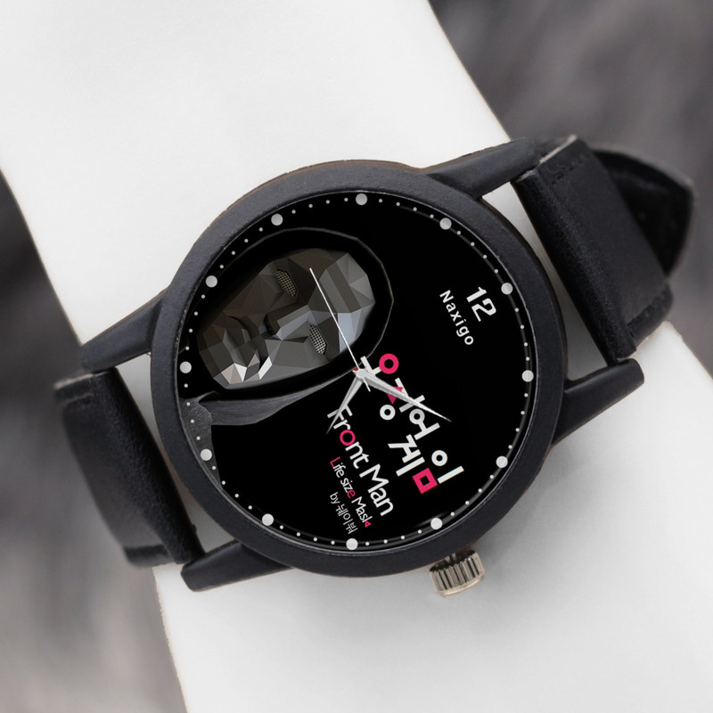 ساعت مچی عقربه ای زنانه و مردانه ناکسیگو مدل بازی مرکب کد LF4923