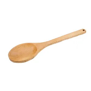 کفگیر چوبی مدل سر گرد 