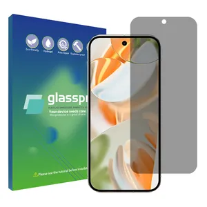 Glass Pro Resistant model privacy screen protector suitable for Google Pixel 9 Pro mobile phone