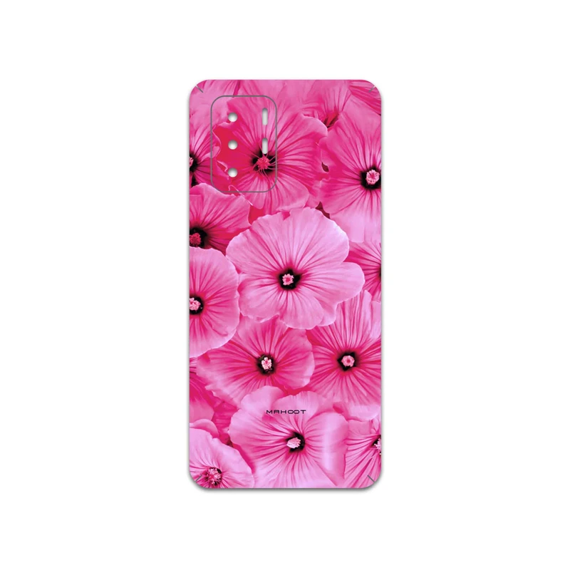 برچسب پوششی ماهوت مدل Pink-Flower مناسب برای گوشی موبایل شیائومی Redmi Note 10 Pro (China)