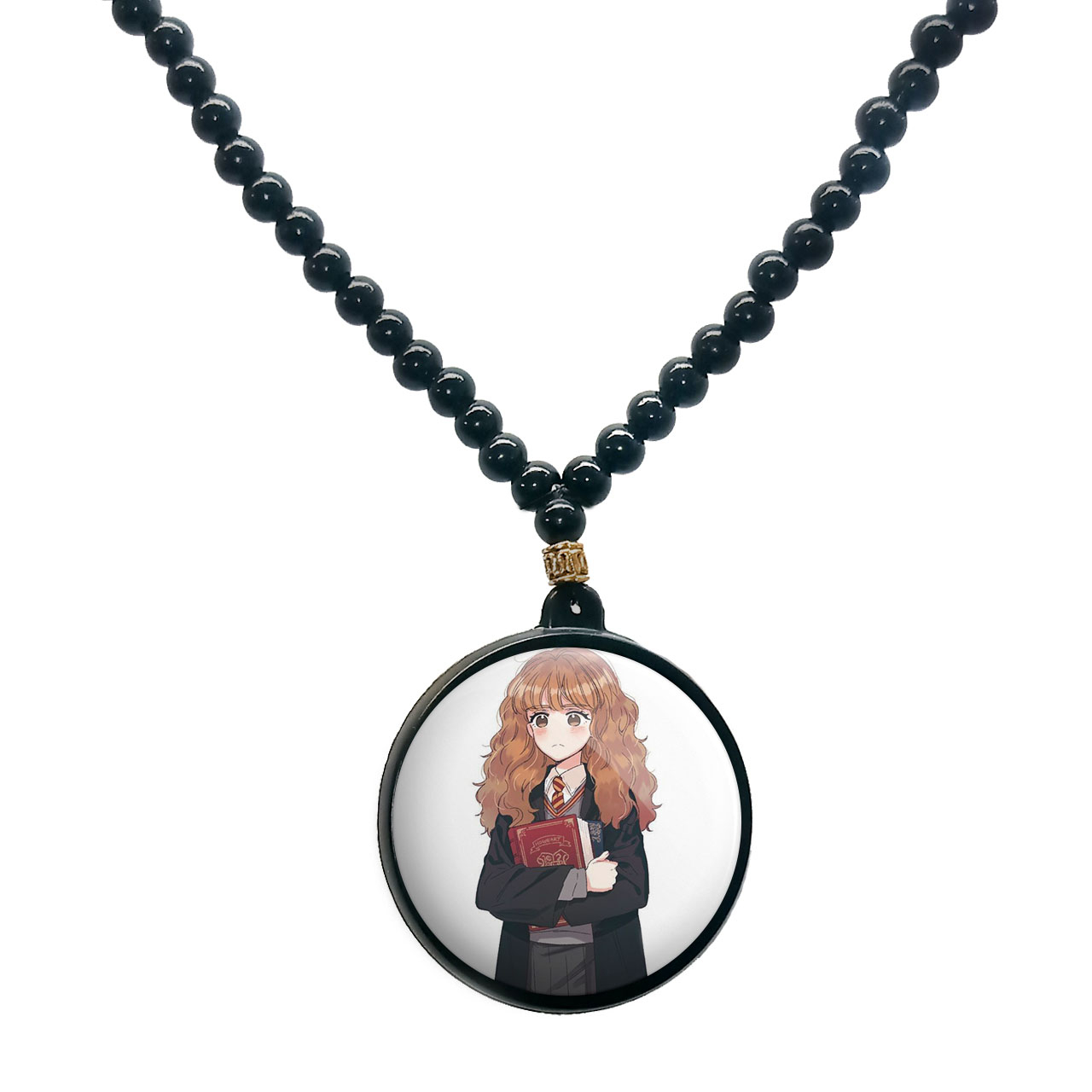 گردنبند پرمانه طرح Harry Potter کد pmd.23991 مدل دو طرفه