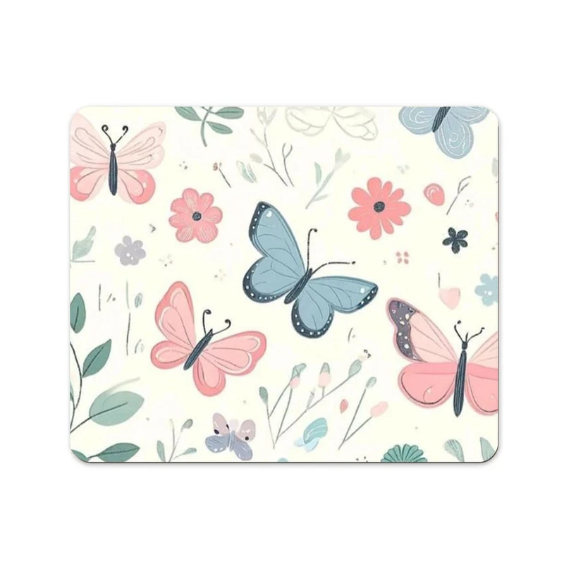 ماوس پد پاد آفرین مدل پروانه های زیبا کد 732 سایز 24*19 سانتی متر