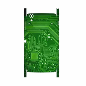MAHOOT Green Printed Circuit Board-FullSkin Cover Sticker for BlackBerry DTEK 50