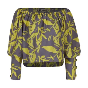 بلوز زنانه نیو نیل مدل B104-Yellow