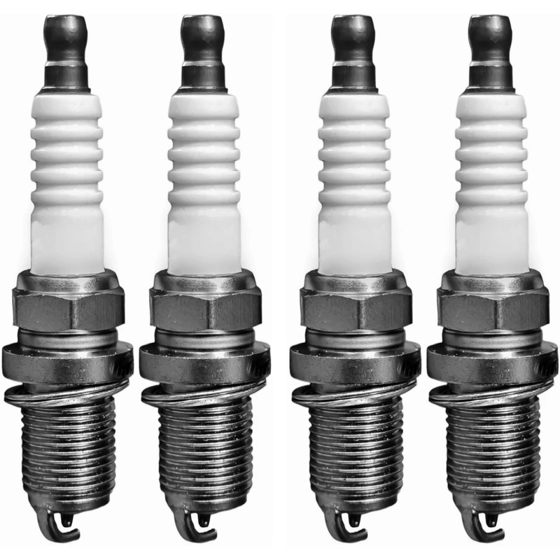 شمع خودرو فورس مدل تک پلاتین کد GradeA+ پایه کوتاه مناسب برای شاهین M15TC بسته 4 عددی