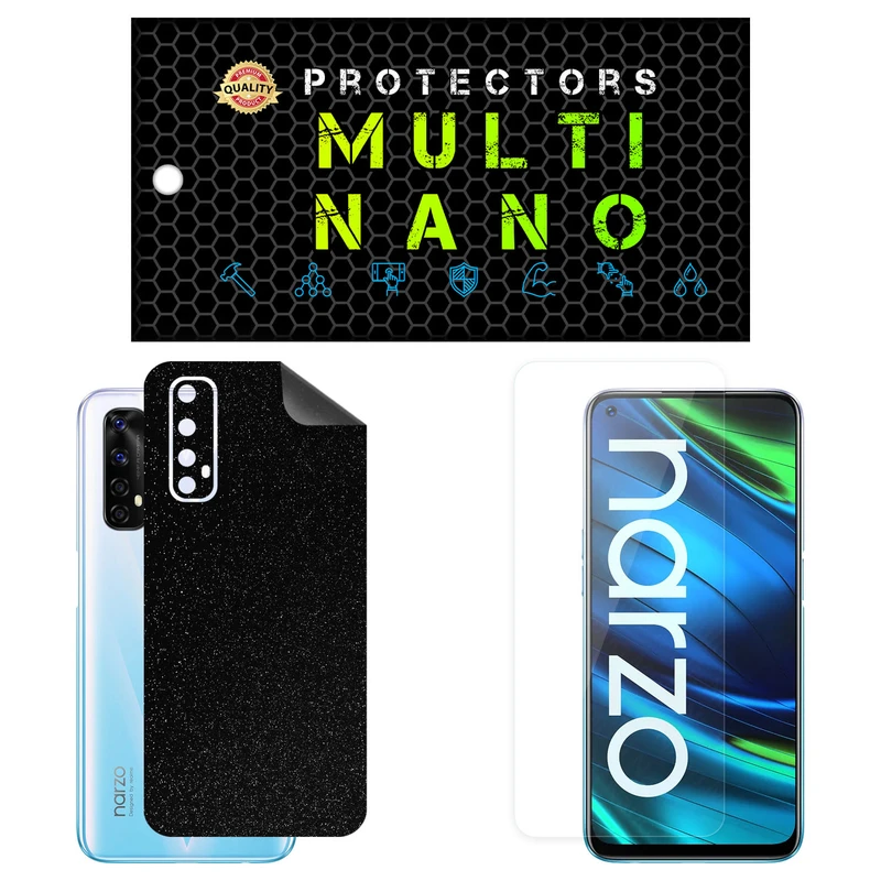 محافظ صفحه نمایش مولتی نانو مدل X-SFG مناسب برای گوشی موبایل ریلمی Narzo 20 Pro به همراه برچسب پوششی