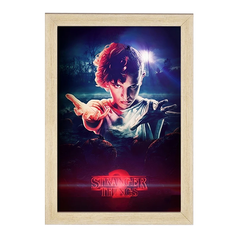 تابلو خندالو مدل استرنجر تینگز (Stranger Things) کد F10166