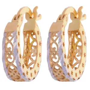 گوشواره طلا 18 عیار زنانه طلای مستجابی کد 69