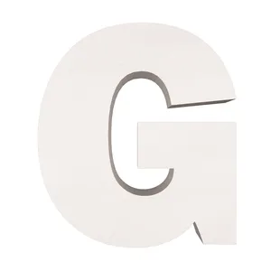ماکت دکوری طرح حروف برجسته کد G-LARGE 