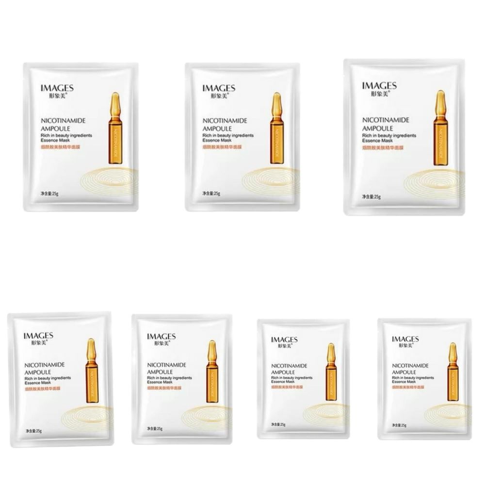 ماسک صورت ایمجز مدل Nicotinamide Ampoule وزن 25 گرم بسته 7 عددی -  - 1