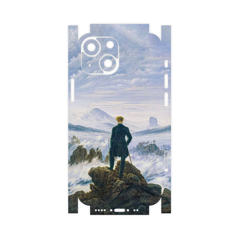 برچسب پوششی ماهوت مدل Wanderer above the Sea of Fog-FullSkin مناسب برای گوشی موبایل اپل iPhone 13 Mini