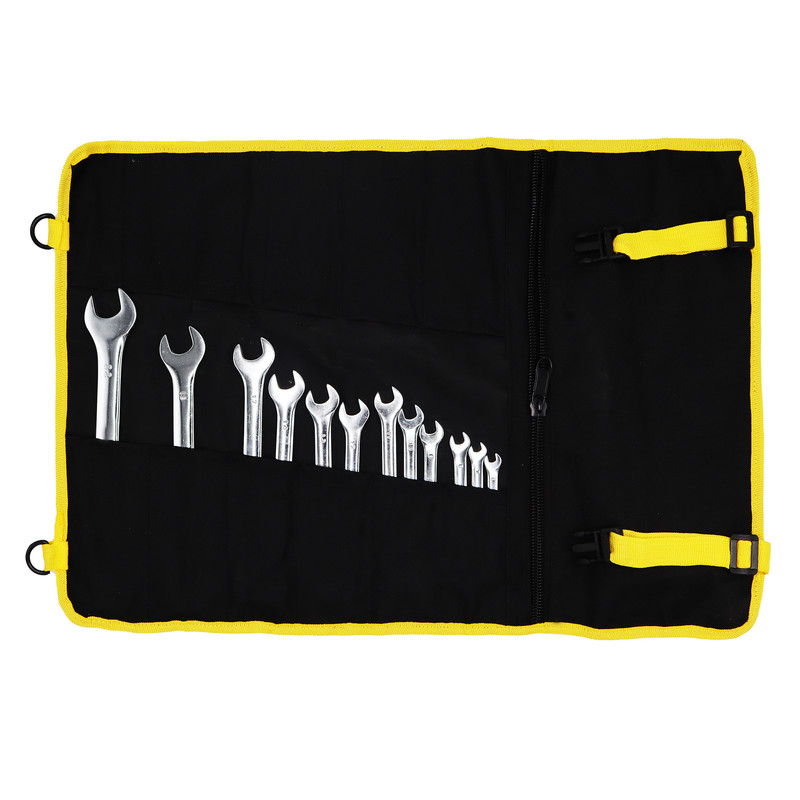 مجموعه 12 عددی آچار یک سر تخت و یک سر رینگی مدل YPMZ-012