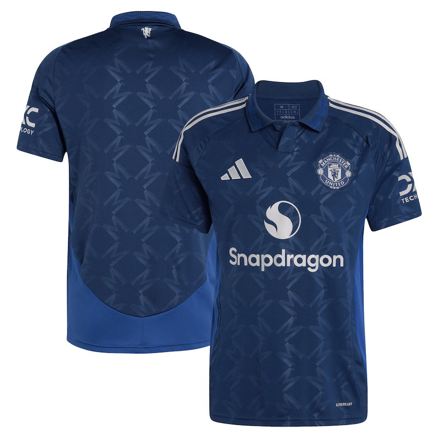 ست تی شرت و شلوارک ورزشی مردانه مدل منچستر یونایتد Away 2025