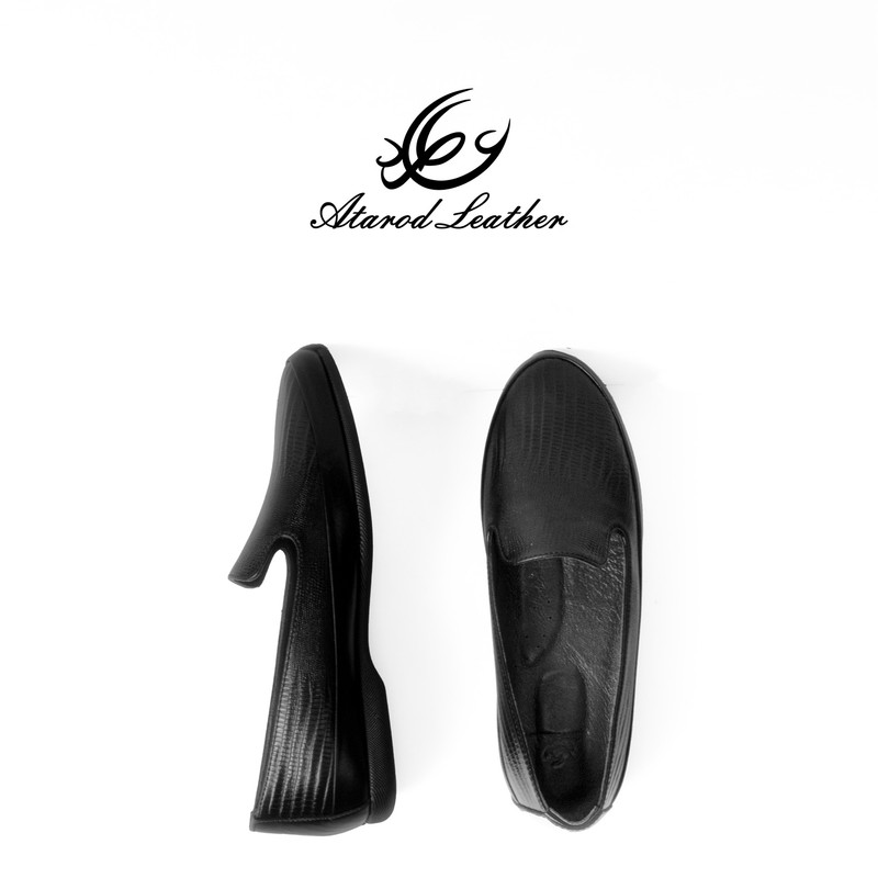 کفش زنانه چرم عطارد مدل چرم طبیعی کد SH172