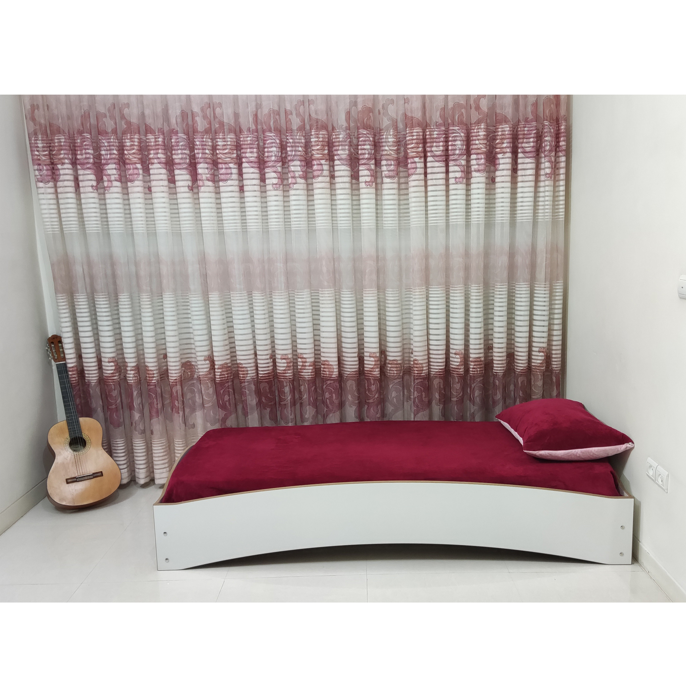 تخت خواب یک نفره مدل پرستیژ A-01 سایز 200×90 سانتیمتر