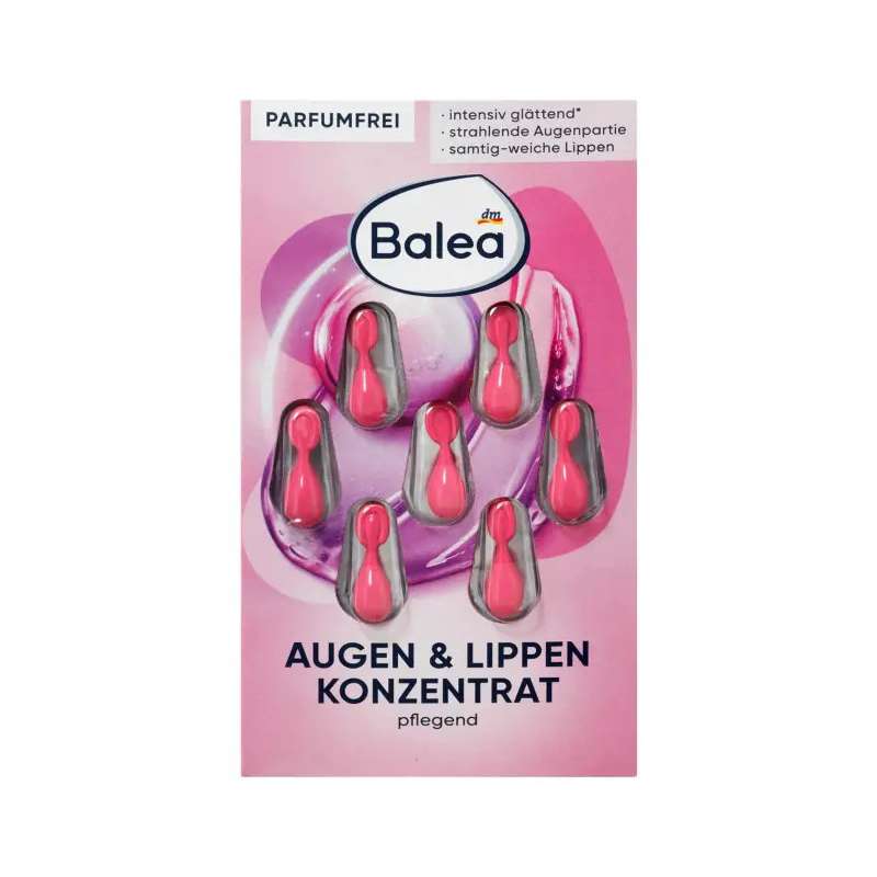 روغن صورت باله آ مدل augen lippen konzentrat حجم5 میلی لیتر بسته 7 عددی