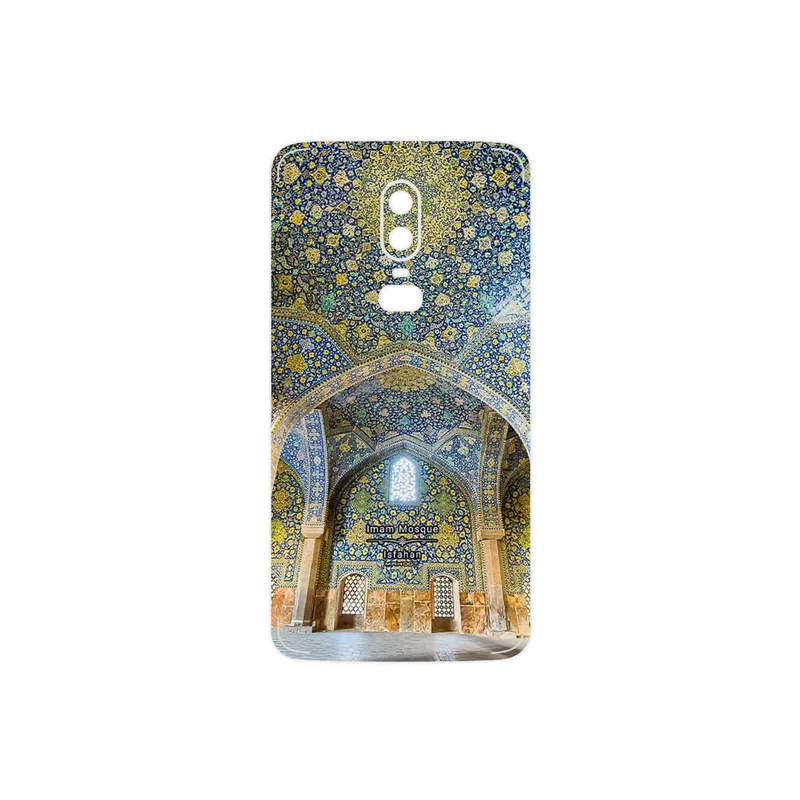 برچسب پوششی ماهوت مدل Imam Mosque in Isfahan مناسب برای گوشی موبایل وان پلاس 6