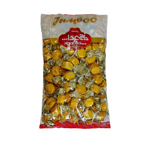  پشمک لقمه ای زعفرانی فله حاج عبدالله - 2500 گرم