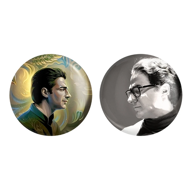 مگنت خندالو طرح همایون شجریان کد 40254026 مجموعه 2 عددی