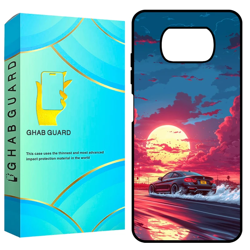 کاور قاب گارد طرح ماشین مدل GCHPX3 مناسب برای گوشی موبایل شیائومی Poco X3 / X3 NFC / X3 Pro